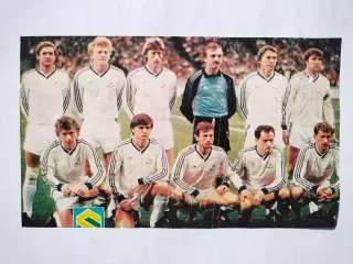 Постер из журнала Старт ЧССР- футбольный клуб Динамо Киев