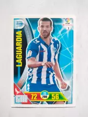 Карточка Футбол Panini Liga Santander 2016-17. Deportivo - Victor Laguardia № 3