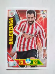 Карточка Футбол Panini Liga Santander 2016-17. Athletic- Mikel Balenziaga № 23
