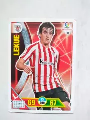 Карточка Футбол Panini Liga Santander 2016-17. Athletic- Inigo Lekue № 31