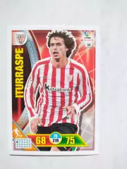 Карточка Футбол Panini Liga Santander 2016-17. Athletic- Ander Iturraspe № 34