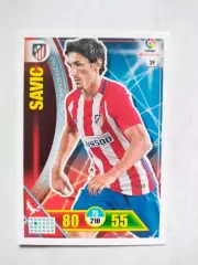 Карточка Футбол Panini Liga Santander 2016-17.Atletico Madrid -Stefan Savic № 39