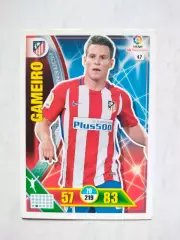 Карточка Футбол Panini Liga Santander 2016-17.Atletico Madrid Kevin Gameiro № 47