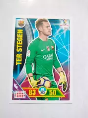 Карточка Футбол Panini Liga Santander 2016-17.Barcelona -ter Stegen № 55
