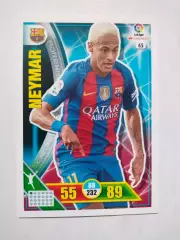 Карточка Футбол Panini Liga Santander 2016-17.Barcelona - Neymar № 65