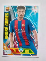 Карточка Футбол Panini Liga Santander 2016-17.Barcelona -Andre Gomes № 69
