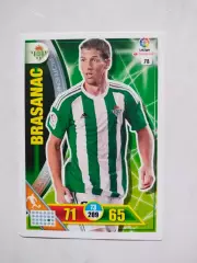 Карточка Футбол Panini Liga Santander 2016-17.Real Betis - Darko Brasanac № 78