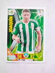 Карточка Футбол Panini Liga Santander 2016-17.Real Betis - Joaquin Sanchez № 80
