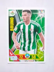 Карточка Футбол Panini Liga Santander 2016-17.Real Betis -Bruno Gonzalez № 85