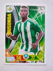 Карточка Футбол Panini Liga Santander 2016-17.Real Betis - Charly Musonda № 88