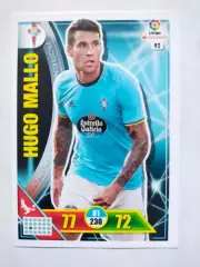 Карточка Футбол Panini Liga Santander 2016-17. Celta - Hugo Mallo № 92
