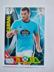 Карточка Футбол Panini Liga Santander 2016-17. Celta - Gustavo Cabral № 93