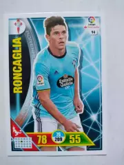 Карточка Футбол Panini Liga Santander 2016-17. Celta - Facundo Roncaglia № 94