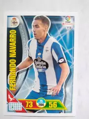 Карточка Panini Liga Santander 2016-17.Deportivo La Coruna- Fernando Navar № 113