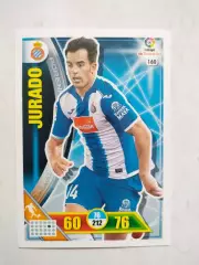 Карточка Футбол Panini Liga Santander 2016-17.Espanyol - Jurado № 160