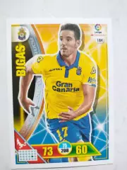 Карточка Футбол Panini Liga Santander 2016-17.Las Palmas - Pedro Bigas № 184