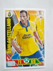 Карточка Футбол Panini Liga Santander 2016-17.Las Palmas - Dani Castellano № 185