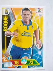 Карточка Футбол Panini Liga Santander 2016-17.Las Palmas - Roque Mesa № 186