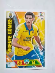 Карточка Футбол Panini Liga Santander 2016-17.Las Palmas - Vicente Gomez № 187