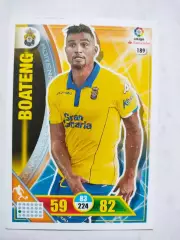 Карточка Футбол Panini Liga Santander 2016-17.Las Palmas - Boateng № 189