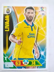 Карточка Футбол Panini Liga Santander 2016-17.Las Palmas - Marko Livaja № 191