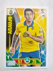 Карточка Футбол Panini Liga Santander 2016-17.Las Palmas - Sergio Araujo № 198