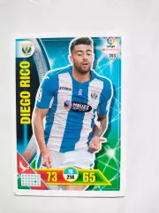 Карточка Футбол Panini Liga Santander 2016-17. Leganes - Diego Rico № 203