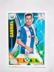 Карточка Футбол Panini Liga Santander 2016-17. Leganes -Gabriel № 206