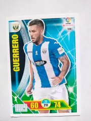 Карточка Футбол Panini Liga Santander 2016-17. Leganes - Guerrero № 208