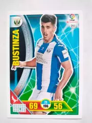 Карточка Футбол Panini Liga Santander 2016-17. Leganes -Unai Bustinza № 211