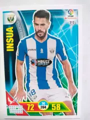 Карточка Футбол Panini Liga Santander 2016-17. Leganes -Pablo Insua № 212