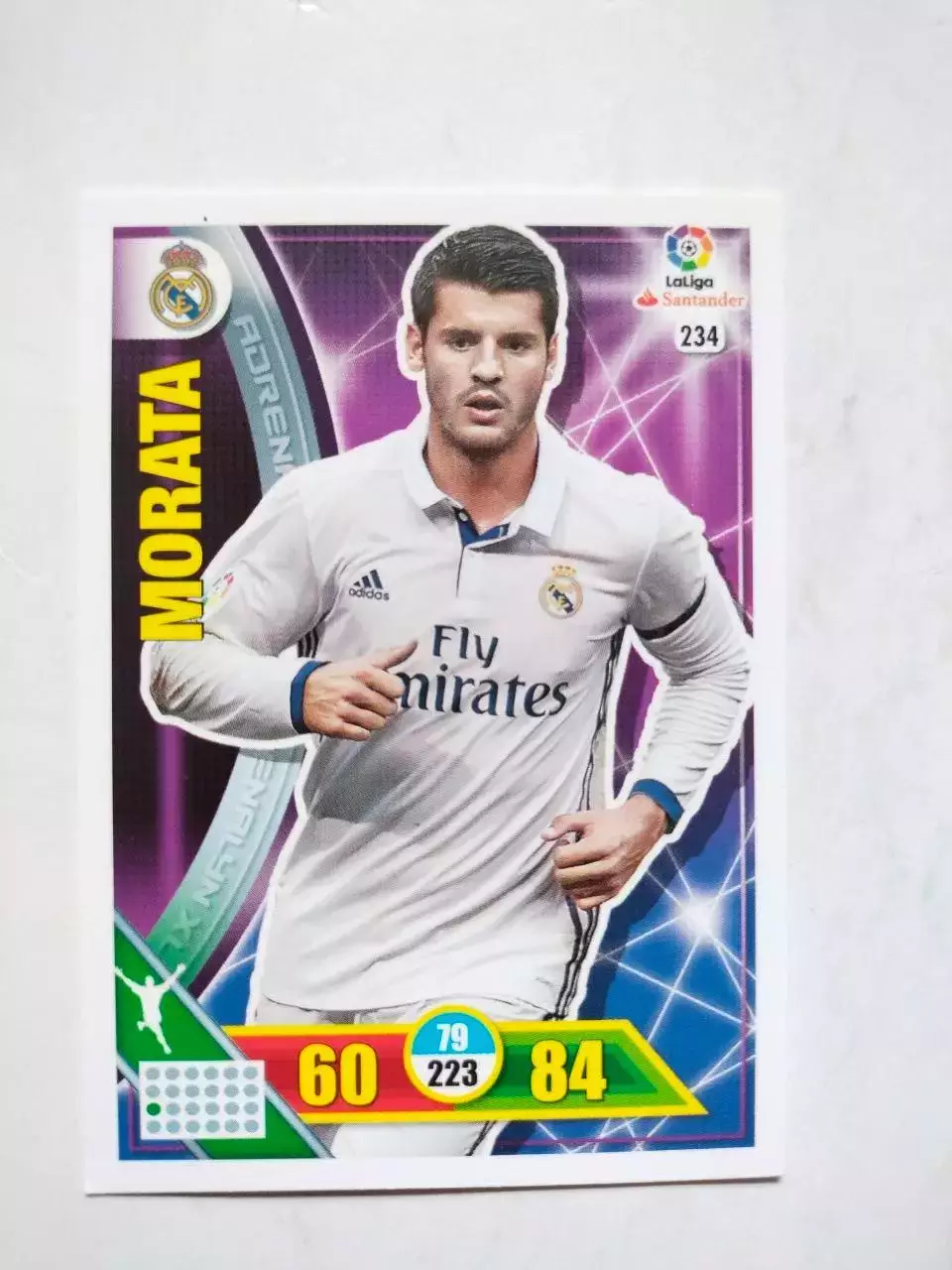 Карточка Футбол Panini Liga Santander 2016-17.Real Madrid - Morata № 234