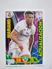 Карточка Футбол Panini Liga Santander 2016-17.Real Madrid - Mariano № 234 bis