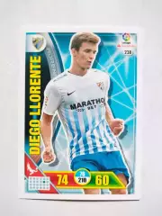 Карточка Футбол Panini Liga Santander 2016-17.Malaga -Diego Llorente № 238