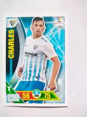 Карточка Футбол Panini Liga Santander 2016-17.Malaga -Charles № 245
