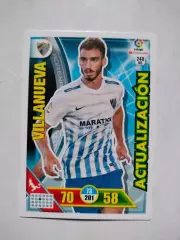 Карточка Футбол Panini Liga Santander 2016-17.Malaga -Mikel Villanueva № 248 bis