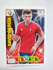 Карточка Футбол Panini Liga Santander 2016-17.Osasuna - David Garcia № 255