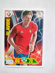 Карточка Футбол Panini Liga Santander 2016-17.Osasuna - Miguel Olavide № 268