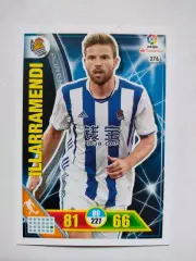 Карточка Футбол Panini Liga Santander 2016-17.Real Sociedad -Illarramend № 276