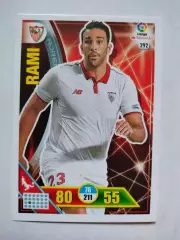 Карточка Футбол Panini Liga Santander 2016-17.Sevilla -Adil Rami № 292