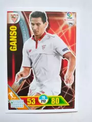 Карточка Футбол Panini Liga Santander 2016-17.Sevilla - Ganso № 296