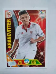 Карточка Футбол Panini Liga Santander 2016-17.Sevilla -Matias Kranevitter № 302