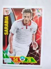 Карточка Футбол Panini Liga Santander 2016-17.Sevilla - Pablo Sarabia № 306