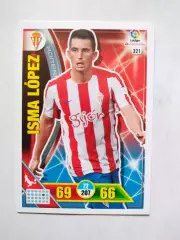 Карточка Футбол Panini Liga Santander 2016-17.Real Sporting - Isma Lopez № 321