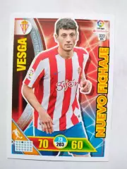 Карточка Футбол Panini Liga Santander 2016-17.Real Sporting - Vesga № 322 bis