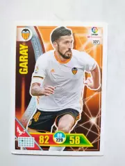 Карточка Футбол Panini Liga Santander 2016-17.Valencia - Ezequiel Garay № 327