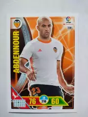 Карточка Футбол Panini Liga Santander 2016-17.Valencia - Aymen Abdennour № 338