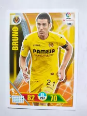 Карточка Футбол Panini Liga Santander 2016-17.Villarreal -Bruno№ 348