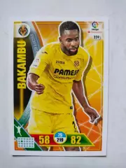 Карточка Футбол Panini Liga Santander 2016-17.Villarreal - Cedric Bakambu № 359