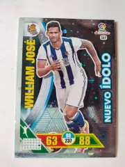 Карточка Футбол Panini Liga Santander 2016-17.Real Sociedad- Willian Jose № 507